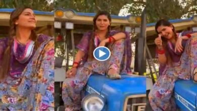 sapna choudhary dance video