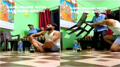 Viral Video: पापा देख रहे थे टीवी तो बेटा बनाने लगा पैग, फिर जो हुआ उसको कभी नहीं भूलेगा लड़का 8 viral video news 1