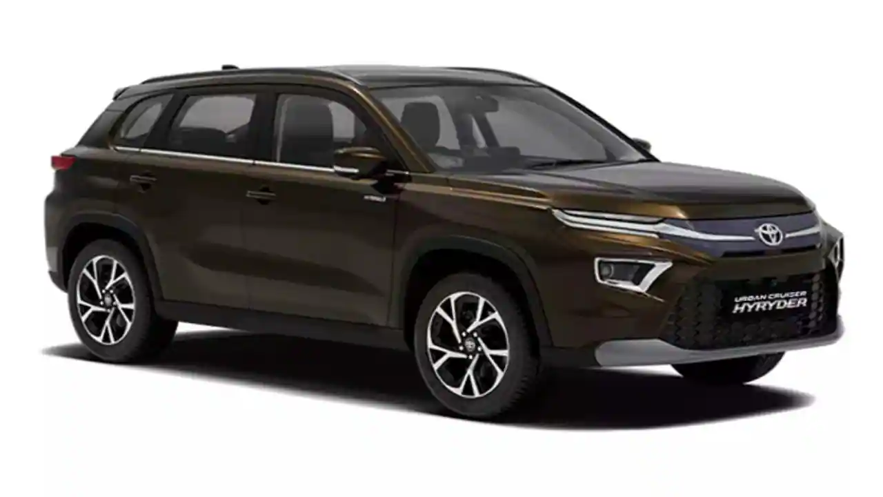 Toyota Urban Cruiser Hyryder: धड़ाधड़ में भी 28 Kmpl का मस्त माइलेज देगी ये सस्ती कार, बस इतने रूपए से शुरू हो जाती है कीमत 1 Toyota Urban Cruiser Hyryder